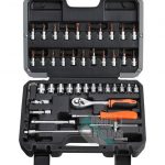 SET HERRAMIENTA 1/4” 46 PIEZAS