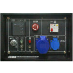 GENERADOR DIESEL INSONORO 5300 W 220V 3000 RPM 21,7 A Partida Electrica Hyundai - Imagen 2
