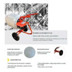 Betonera Eléctrica Volteo Directo 92l 0,5 Hp H130 - Imagen 2