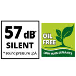 Compresor D Aire Silencioso 24lts 8bar 750w Einhell - Imagen 5