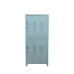 LOCKER 3 CUERPOS 6 CASILLEROS