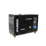 Generador Eléctrico Diesel Cerrado 8500W Partida Electrica HYUNDAI - Imagen 3