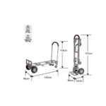 CARRO ALUMINIO DUAL 250 KG - Imagen 7