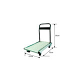CARRO PLATAFORMA ALUMINIO PLEGABLE 100 Kg - Imagen 2