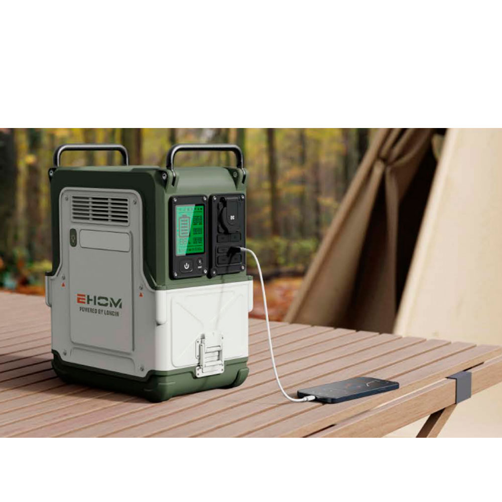 Estacion de energia Portatil 512Wh | 600W LONCIN - Imagen 4