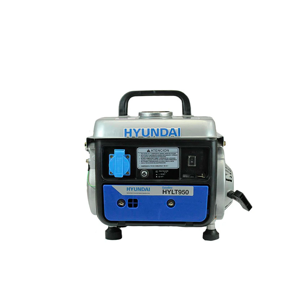Generador Eléctrico 220V Hyundai 720W 2 Tiempos 82HYLT950