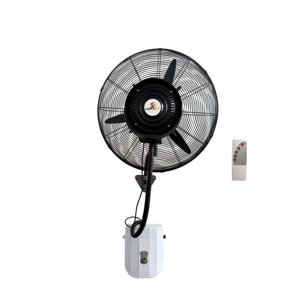 VENTILADOR DE MURO NEBULIZADOR 26 PULGADAS CON CONTROL REMOTO
