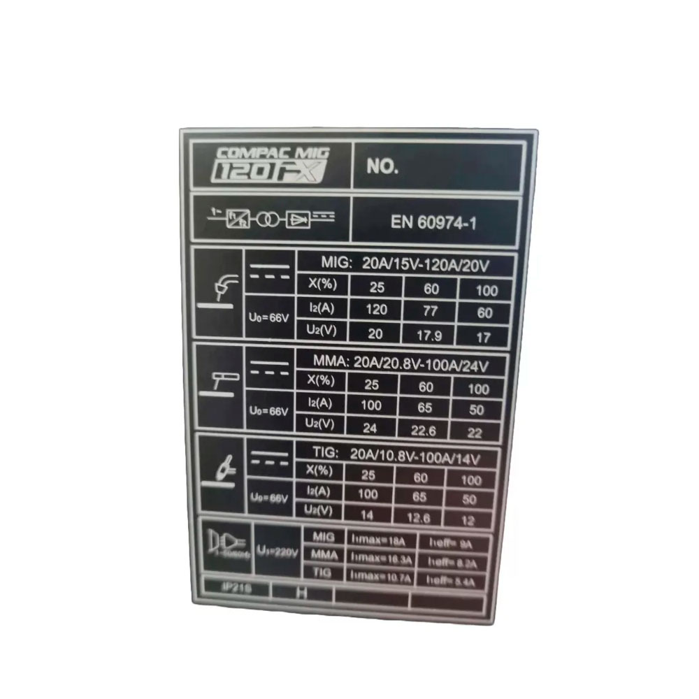 Soldadora Krafter Compac Mig 120fx Inverter Mig/tig/mma - Imagen 6