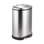 BASURERO ACERO INOXIDABLE CON PEDAL 50 L SOIN