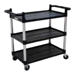 CARRO NEGRO - 85KG - 53x106x96cm