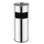 Basurero Cenicero Acero Inox Soin 18l