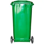 CONTENEDOR DE BASURA CON RUEDAS 240 L - Imagen 2