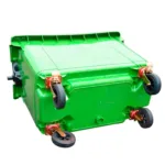 CONTENEDOR DE BASURA CON RUEDAS 770 L - Imagen 3