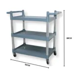 CARRO GRIS - 70KG - 92x88x45cm - Imagen 2