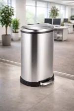 BASURERO ACERO INOXIDABLE CON PEDAL 50 L SOIN - Imagen 5