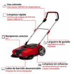 Barredora Inalambrica Einhell Te-sw 18/610 Con Bateria - Imagen 2